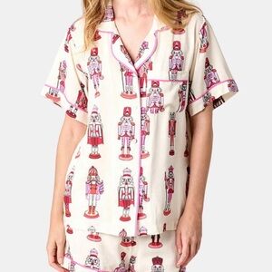 Holiday March Pajama Short Set